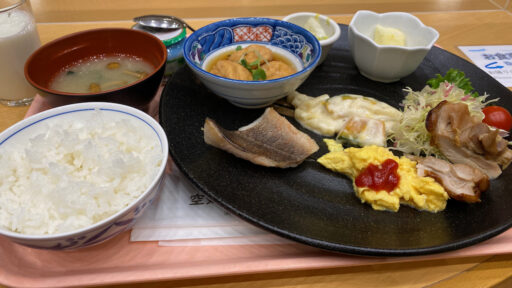 3日目朝定食